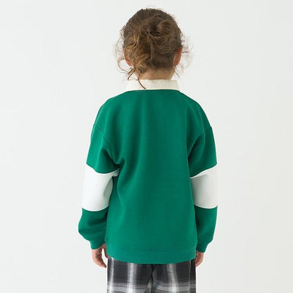 【防潑水】針織刺繡橄欖球衫