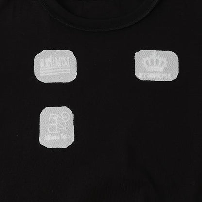 拼接下襬襯衫層疊感T恤