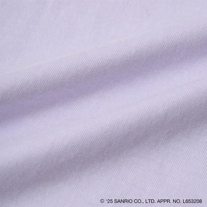 【《三麗歐》】【軟棉】大耳狗&《庫洛米》拼色刺繡五分袖T恤