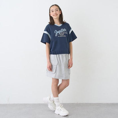 休閒工裝裙褲