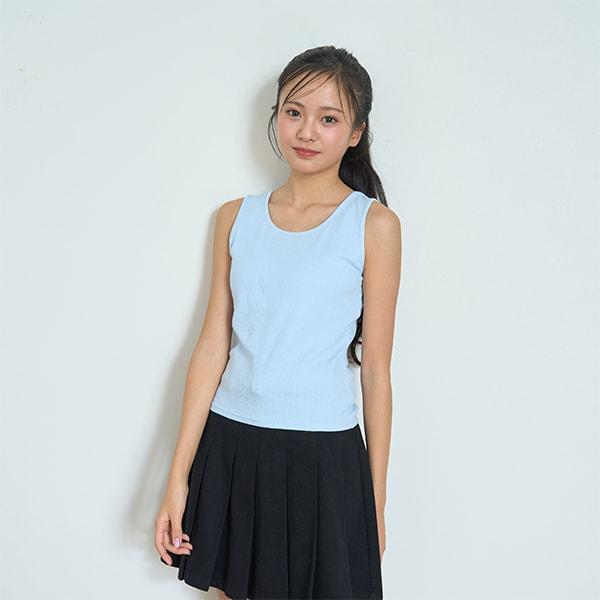 【LTXC】帶內搭網紗T恤