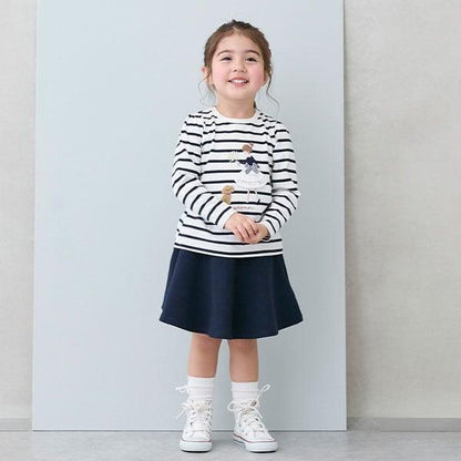 【Link/防汙加工】喇叭裙褲（兒童尺碼）