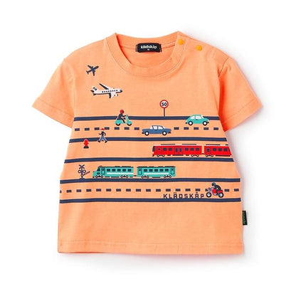 【人氣商品】【直營店無售】交通工具圖案短袖T恤