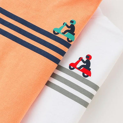 【人氣商品】【直營店無售】交通工具圖案短袖T恤