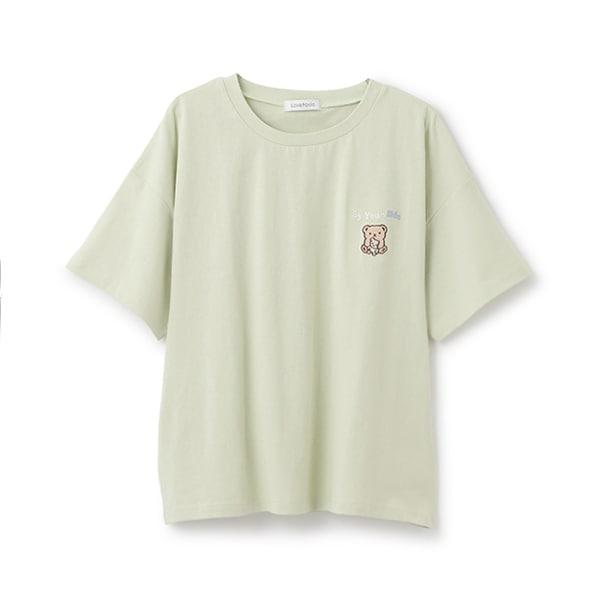 【GOODPRICE】【純棉100%】角色刺繡點綴990短袖T恤