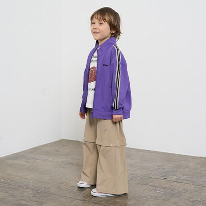 【可調節褲長2way】彈力休閒褲