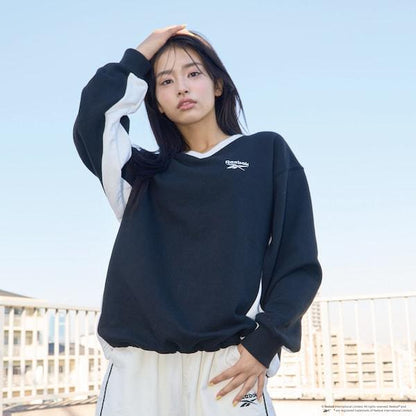 【Reebok】寬鬆衛衣