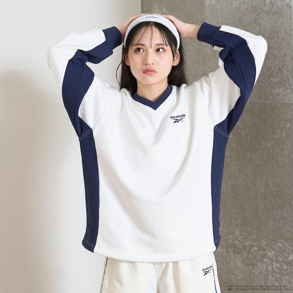 【Reebok】寬鬆衛衣