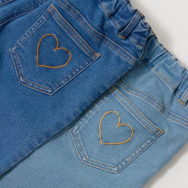 【修身版型】高彈力喇叭牛仔褲