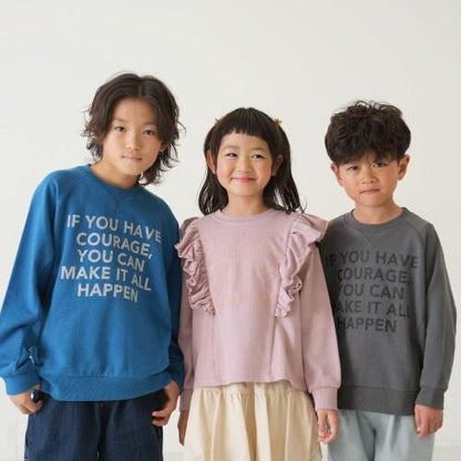 【爸爸同款】兒童寬鬆插肩袖衛衣