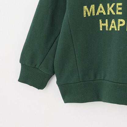 【爸爸同款】兒童寬鬆插肩袖衛衣