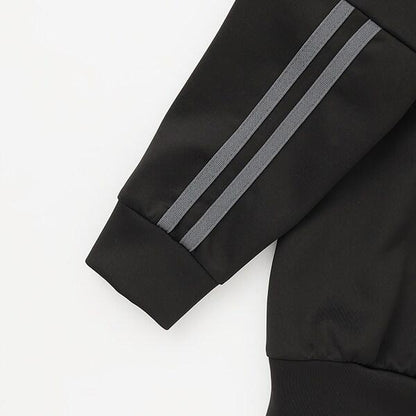 【可成套搭配】拼接袖條紋衛衣