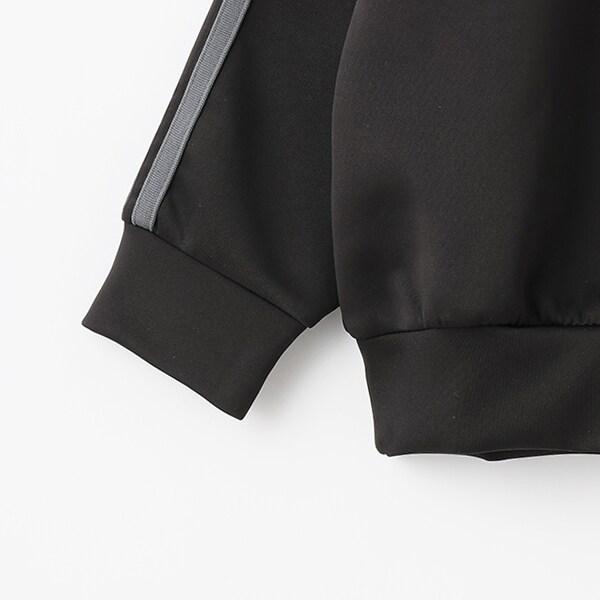 【可成套搭配】拼接袖條紋衛衣