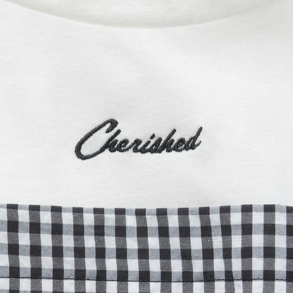 【7days】氣球吊帶拼接T恤