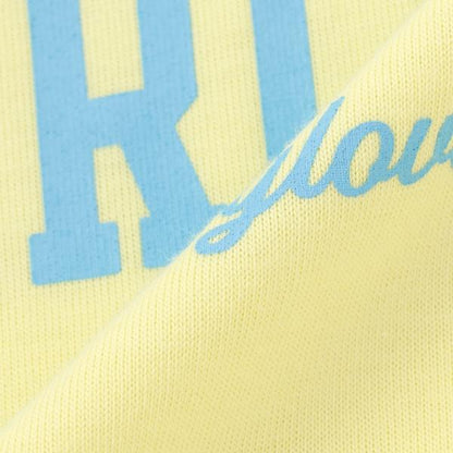 【接觸冷感】露肩字母T恤