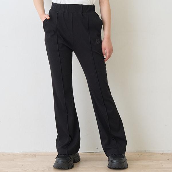 【接觸冷感/清涼】剪裁喇叭褲