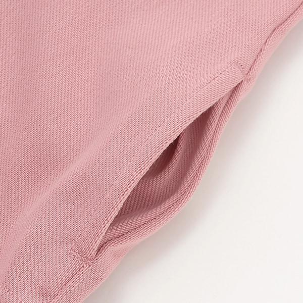 【接觸冷感】七分褶皺荷葉邊褲