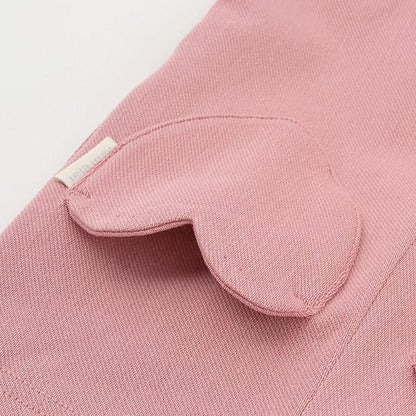 【接觸冷感】七分褶皺荷葉邊褲