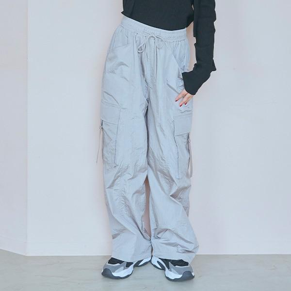 【LTXC】亮面工裝褲