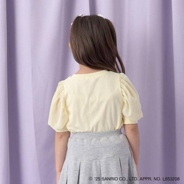 【三麗歐】【軟棉】大耳狗Aurora亮片印花泡泡袖T恤