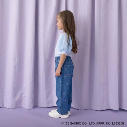 【三麗歐】【軟棉】大耳狗Aurora亮片印花泡泡袖T恤