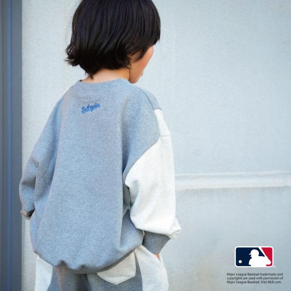 【MLB】拼接寬鬆衛衣