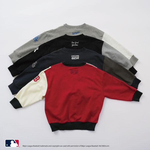 【MLB】拼接寬鬆衛衣