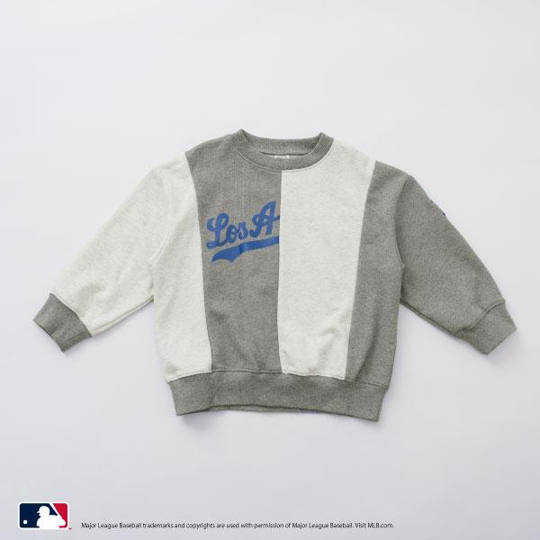 【MLB】拼接寬鬆衛衣
