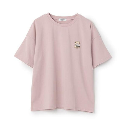 【GOODPRICE】【純棉100%】小熊刺繡T恤