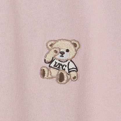 【GOODPRICE】【純棉100%】小熊刺繡T恤