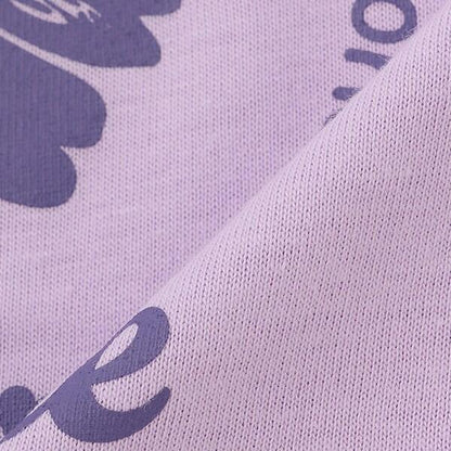 【防汙防潑水】花卉拼接T恤