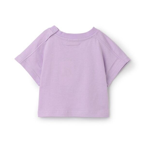 【防汙防潑水】花卉拼接T恤