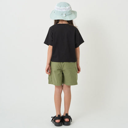 【防汙防潑水】花卉拼接T恤