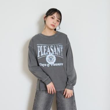 【LTXC】【100%純棉】復古風長袖T恤