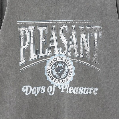 【LTXC】【100%純棉】復古風長袖T恤