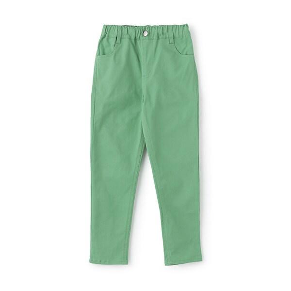 彈力斜紋修身長褲