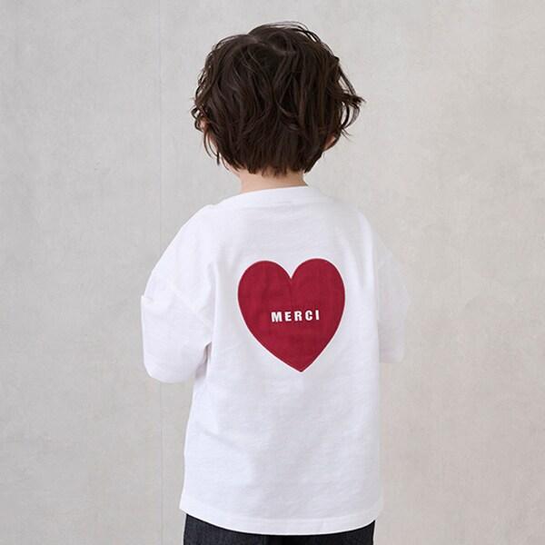 【防汙處理】背部愛心短袖T恤