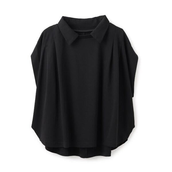 【AMI】【接觸涼感】帶領法式短袖套頭衫