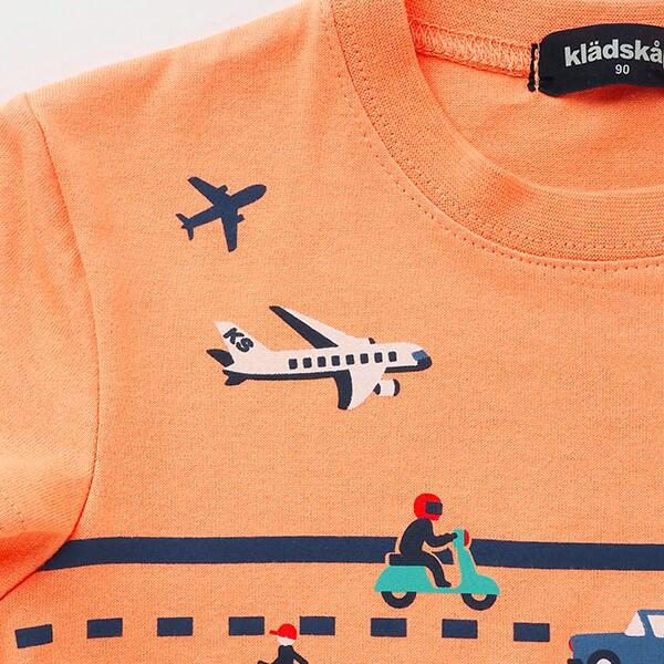 【人氣商品】【直營店無售】交通工具圖案短袖T恤