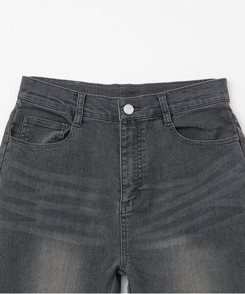 流蘇牛仔喇叭褲【韓國時尚】