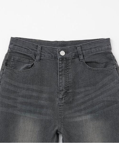 流蘇牛仔喇叭褲【韓國時尚】