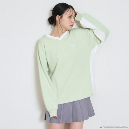 【Reebok】寬鬆衛衣