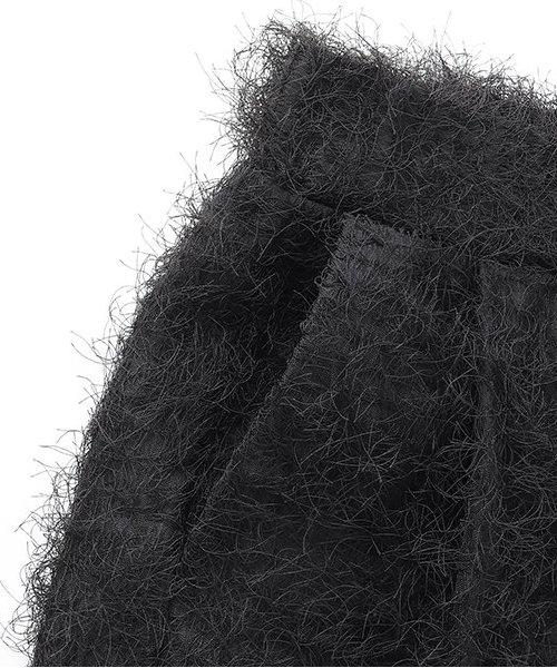 流蘇半寬鬆長褲