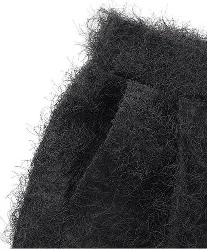 流蘇半寬鬆長褲