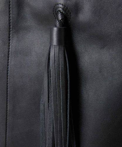 タッセルトートバッグ《本革/A4サイズ対応》