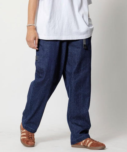 ウェービングベルト デニムパンツ