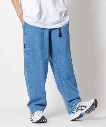 ウェービングベルト デニムパンツ