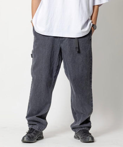 ウェービングベルト デニムパンツ