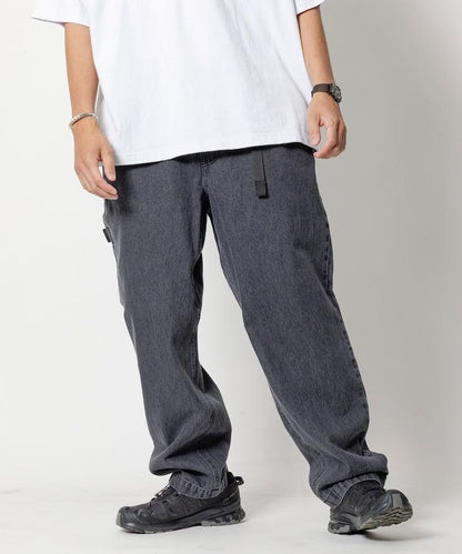 ウェービングベルト デニムパンツ