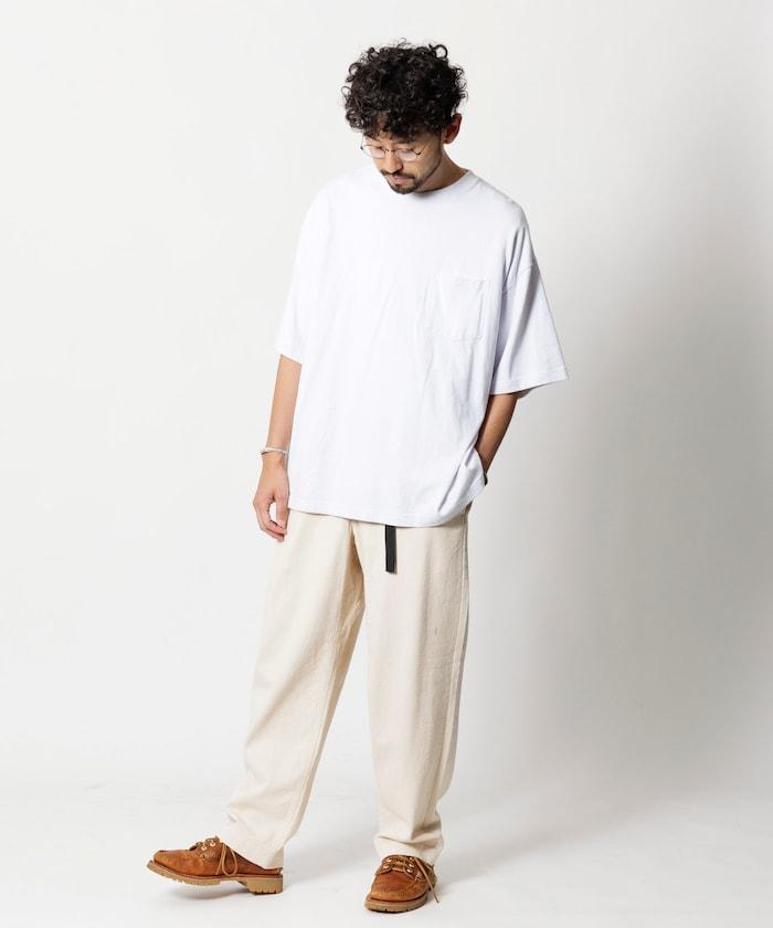 ウェービングベルト デニムパンツ